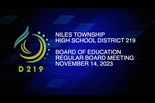 Board of Education Meeting — November 14 2023