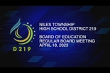 Board of Education Meeting — April 18 2023