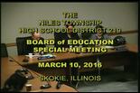 Board of Education Special Meeting — March 10, 2016
