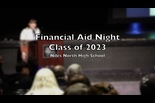 District 219 Financial Aid Night — Class of 2023