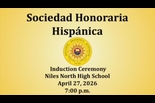 Niles North Sociedad Honoraria Hispánica Induction