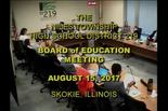 Board of Education August 15 2017