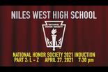 Niles West 2021 NHS Induction #2