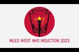 Niles West 2023 National Honor Society Induction