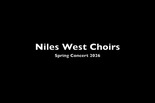 Niles West Spring Choir Concert 2026