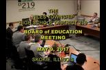 Board of Education Meeting: May 9, 2017
