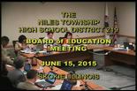 Board of Education Meeting: June 15, 2015