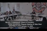 Board of Education Meeting: January 14, 2020