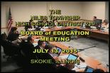 Board of Education Meeting: July 13, 2015