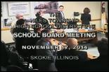 Board of Education Meeting: November 17, 2014