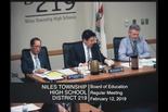 Board of Education Meeting: February 12, 2019