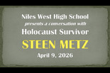 Holocaust Survivor Steen Metz at Niles West