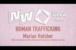 Niles West DECA: Marian Hatcher on Human Trafficking