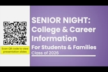 Senior Night – August 14, 2025