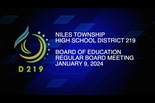 Board of Education Meeting January 9 2024