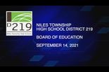 Board of Education Meeting — September 14 2021