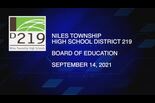 Board of Education Meeting — September 14 2021