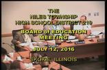 Board of Education Meeting: July 12, 2016