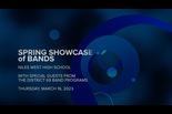 Niles West Spring Showcase of Bands 2023