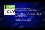 Board of Education Finance & Special Meetings: October 20, 2020