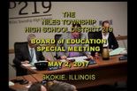 Board of Education Special Meeting: May 2, 2017