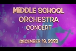 Niles North Middle School Orchestra Concert – December 19, 2023