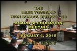 Board of Education Meeting: August 4, 2015