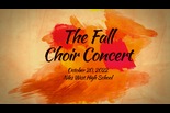 Niles West Fall Choir Concert 2022